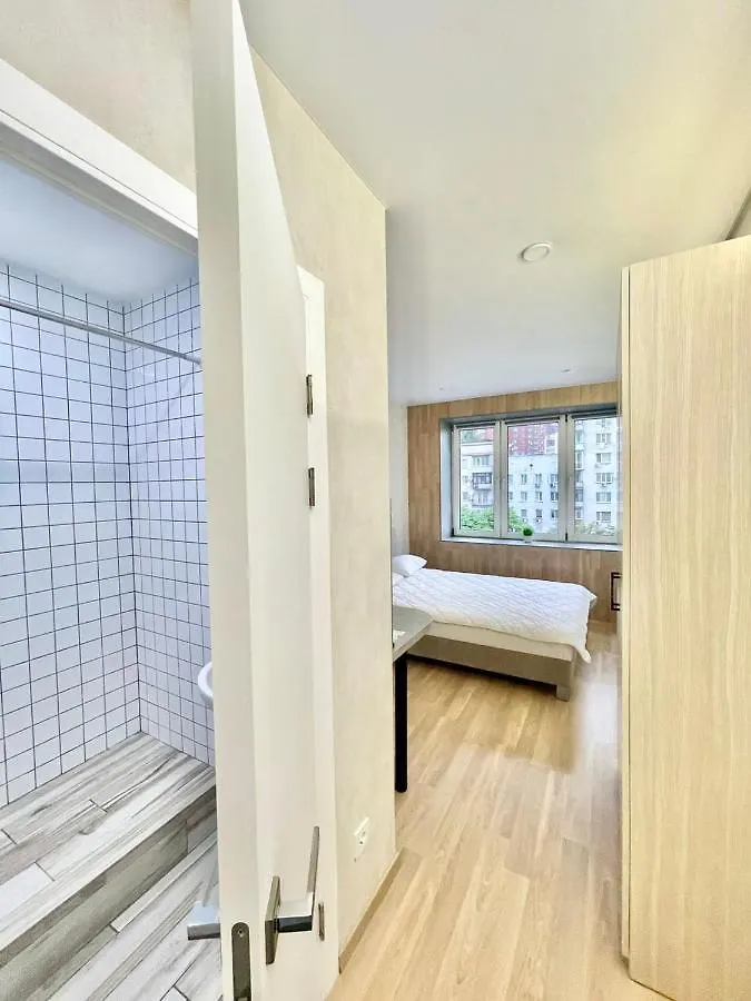 1 Room Apartment Near Peremohy Square Kiev Ucrânia